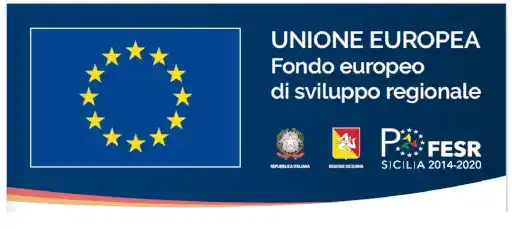 Co-finanziamento Programma PO FESR Sicilia - Unione Europea, Repubblica Italiana, Regione Siciliana